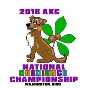 2018 AKC National Obedience Championship logo