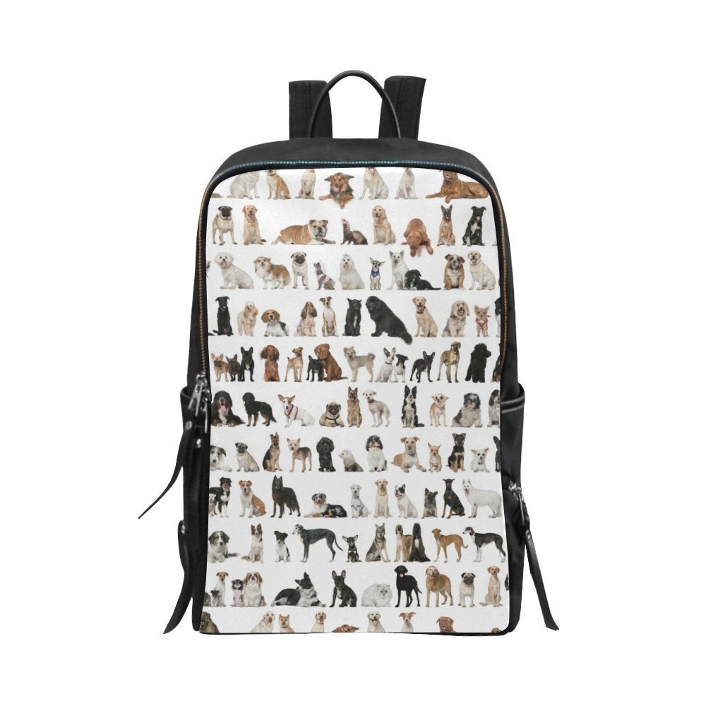 DEZIRO Cute Puppy Basic Multipurpose Backpacks Kid’s School Pack