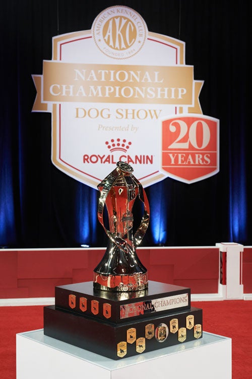 Crowning Champions Trophy - 2020 AKC National Championship presented by Royal Canin, Orlando FL.